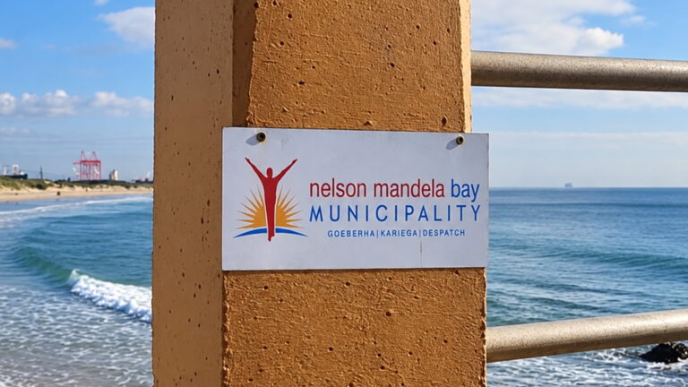 Nelson Mandela Bay municipal building representing the 2026 municipal debt relief programme.